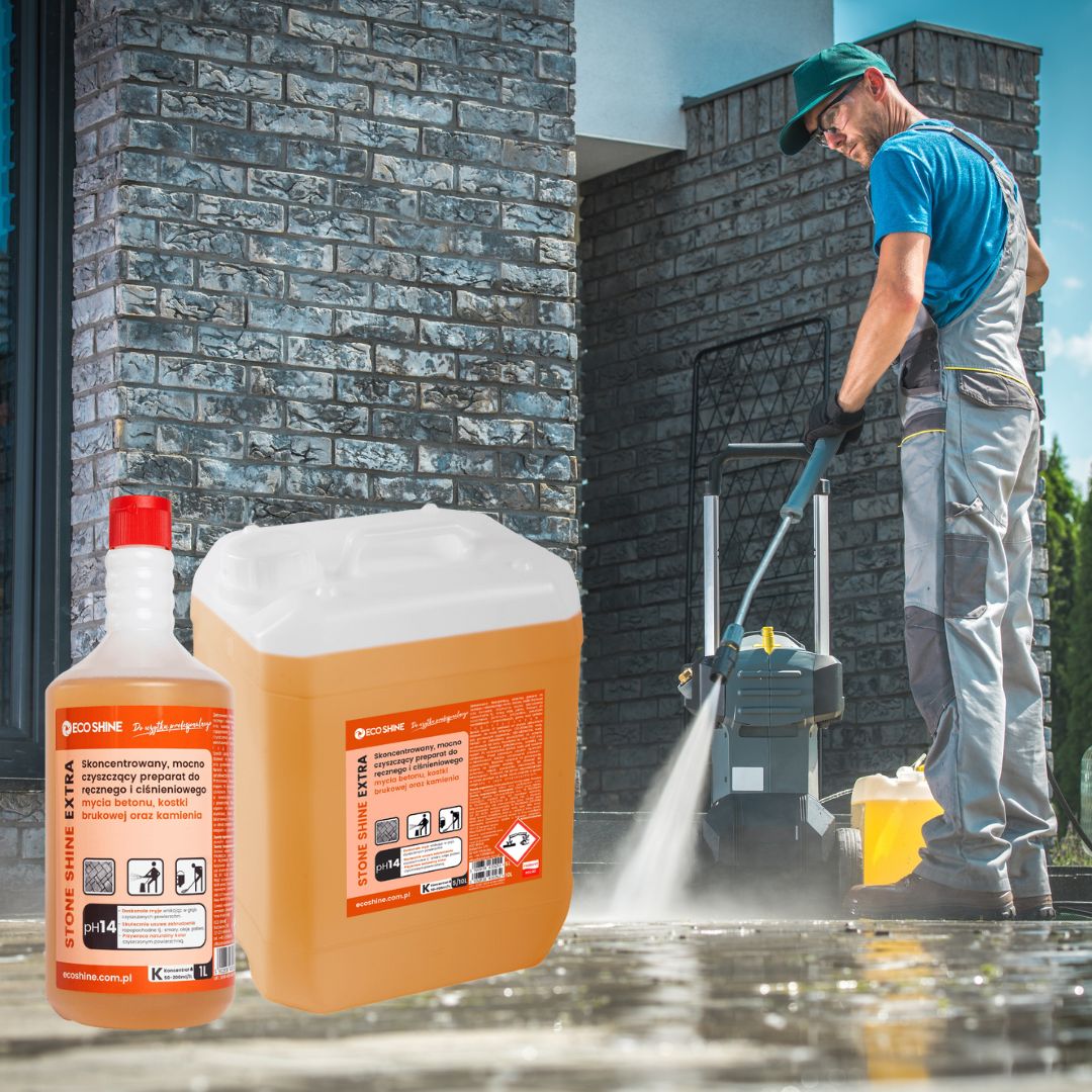 czyszczenie kostki brukowej