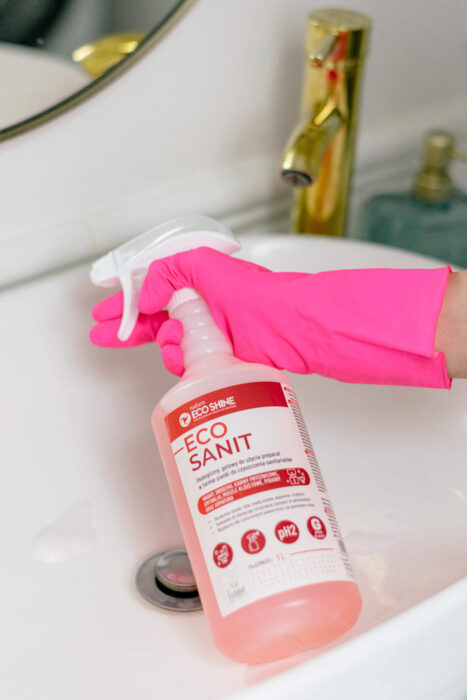 jak wyczyścić kabinę prysznicową eco sanit