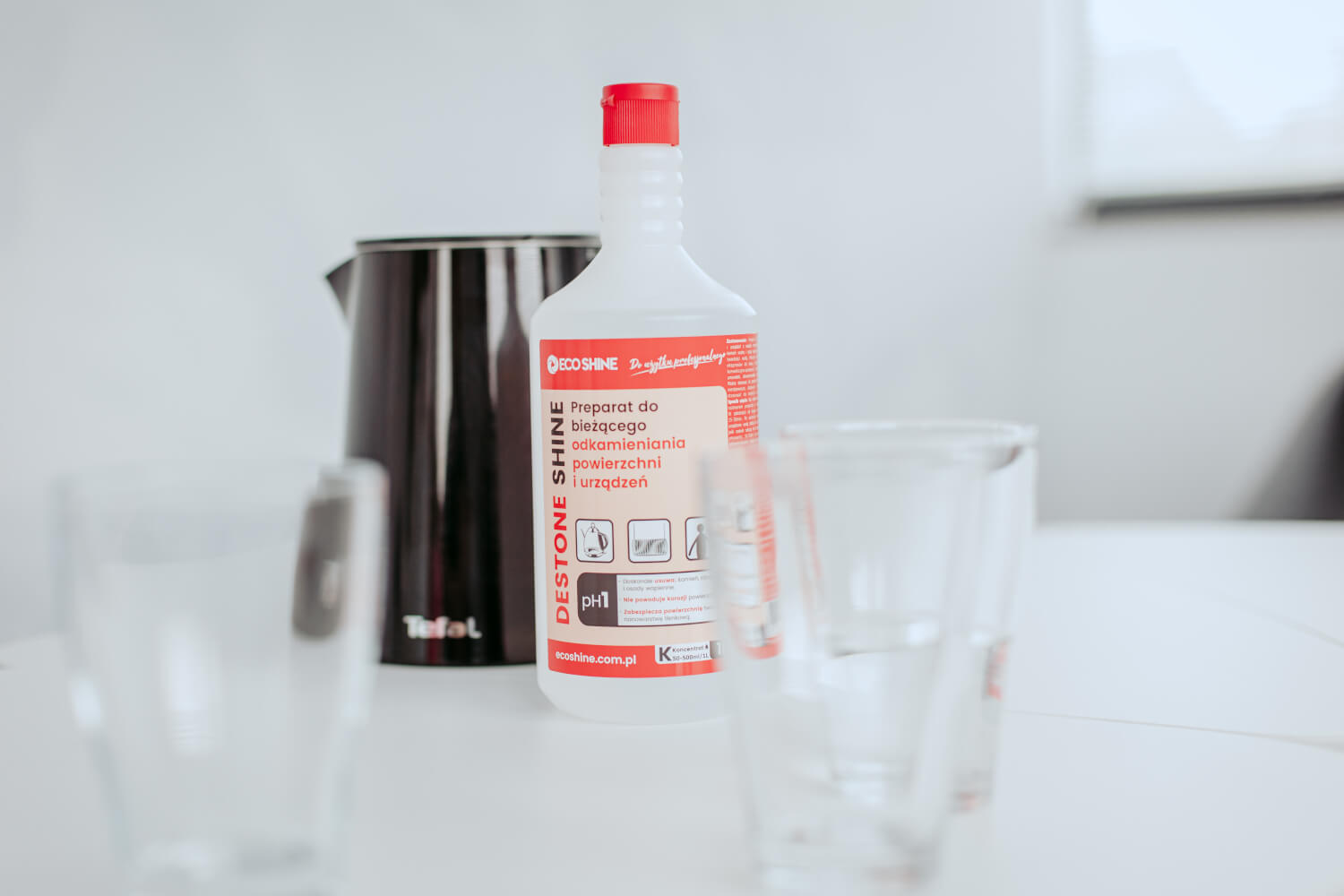 destone shine jak wyczyscic kamien z czajnika